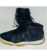 Nike Air Jordan 11 XI Retro 72-10 Mens Black White Red 378037-002 Shoes ... - £67.26 GBP