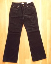 Ann Taylor Loft Flare Leg Corduroy Jeans 5 Pocket Black 32x32 Sz 4 Retai... - £14.61 GBP