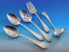 Pointed Antique by R&amp; B and D&amp;H Sterling Silver Essential Serving Set Large 5-pc - £319.01 GBP