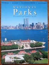 National Parks Magazine, November December 1990 with World Trade Center on Cover - £15.86 GBP