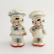 VINTAGE MADE IN JAPAN CERAMIC TAPPAN CHEF FIGURAL SHAKERS - £7.81 GBP