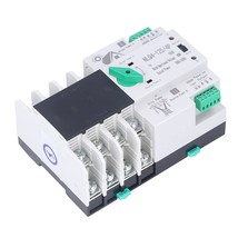 Dual Power Automatic Transfer Switch Ac 400V 4P 100A Ats Pc Automatic Changeover - £53.93 GBP