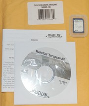Map Software EUROPE Update CD SD Card Set Magellan RoadMate GPS 2200T Cr... - $30.99