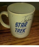 George Takei Autographed Signed Star Trek Mug 1989 Beam Me Up Kilncraft - £15.71 GBP