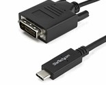 StarTech.com USB-C to DVI Cable - 6 ft / 2m - 1080p - 1920x1200 - USB-C ... - £37.61 GBP+