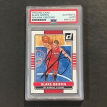 2014-15 Panini Donruss #167 Blake Griffin Signed Card PSA Slabbed Autographed - £118.86 GBP