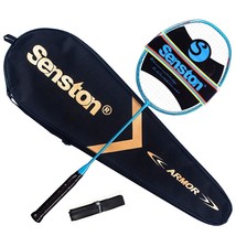 N80 Graphite Single High-Grade Badminton Racquet,Professional Carbon Fiber Badmi - £58.46 GBP