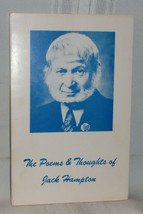 The Poems &amp; Thoughts Of Jack Hampton First Edition 1977 Post-Beat Poetry &amp; Jazz - £17.98 GBP