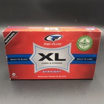 Top Flite Golf Balls Package of 15 XL 5000 Long &amp; Strong Straight New Old Stock - £11.78 GBP