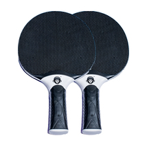 Charcool Black Outdoor Table Tennis Paddle Set 2 - Gift Ping Pong Racket Set 2 - £39.86 GBP