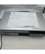 Panasonic Model PV-D4734S DVD/VCR Combo Player vhs side does not take tapes - $36.56 CAD
