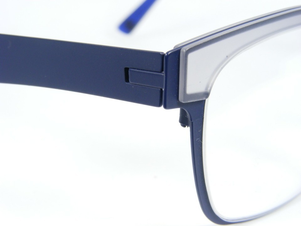 Xclusiv Xc-T01-44 F22-38 BLUE UNIQUE RARE EYEGLASSES GLASSES 50-18-140mm Germany Item image 7