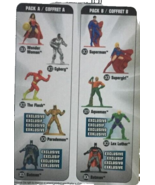 NEW DC Comics Metal Nanofigure Pack A &amp; Pack B - $22.46