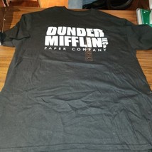 NEW The Office Men&#39;s T-Shirt Dunder Mifflin Gray Size X Large - £7.64 GBP