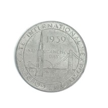 1939 Golden Gate International Exposition Union Pacific Token RR San Fra... - $164.41 MXN