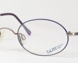Vintage ENjOY E1712 B Blue UNIQUE RARE EYEGLASSES GLASSES FRAME 45-20-135mm - $76.86
