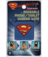 DC Comics Superman S Chest Logo Reusable Phone/Tablet Screen Wipe NEW - £2.34 GBP