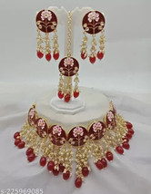 Jabells Indian Women Gift Party Wear Wedding Traditional Necklace Choker Set c - £20.82 GBP