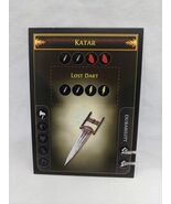 *Punched* Path Of Exile Exilecon Katar Lost Dart Rare Trading Card - €21,39 EUR