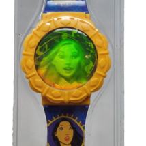 VINTAGE 1990&#39;s DISNEY POCAHONTAS KIDS WRIST WATCH HOLOGRAM HOLOGRAPHIC NEW - $19.00