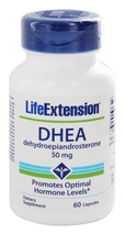 MAKE OFFER! 4 Pack Life Extension DHEA 50 mg, 60 capsules anti aging NON GMO image 2