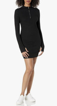 BB Dakota Ribbed Bodycon Long Sleeve Zip Mockneck Dress Size Small NWT - £23.64 GBP