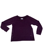 Ugg &#39;Morgan&#39; Raglan-Sleeve Sweatshirt in &#39;Port Heather&#39; Maroon Size Large - £28.70 GBP