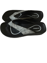 NEW Aerothotic Womens Black Felice Arch Support Casual Flip Flop Sandal Size 41 - $21.51