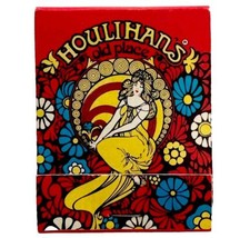 Houlihan&#39;s Old Place Restaurant Vintage Matchbook Full Unused Floral Retro E34m3 - £19.63 GBP