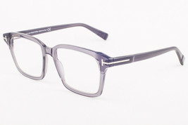 Tom Ford 5661 020 Clear Gray / Blue Block Eyeglasses TF5661 020 54mm - $227.05