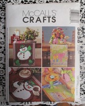 McCall's Crafts 3838 Snowman or Gift Package Decorated Items NEW - $6.72