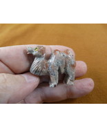 Y-CAM-26) gray CAMEL camels desert dromedary SOAPSTONE FIGURINE gemstone... - $160.27 MXN
