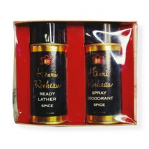 Vintage Jergens Mens Shave &amp; Spray Deodorant Full Size Gift Set Henri Ro... - $9.89