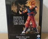 Goku SSJ Figure Japan Authentic Banpresto Dragon Ball History Box Vol.9 - £25.58 GBP