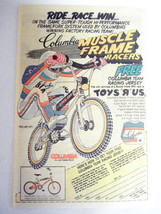 1984 Color Ad Columbia Bicycle Muscle Frame Racers - £6.27 GBP