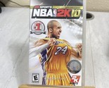 NBA 2K10 (Sony PSP, 2009) Complete W/ Manual CIB - $14.69