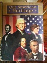 Our American Heritage Teacher Edition. A Beka Book [Spiral-bound] A Beka Book - £15.51 GBP