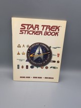 Star Trek Sticker Book by Okuda Michael 1999 95% Complete Badges Insigni... - $19.34