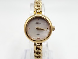 Miss Gruen Watch Women New Battery Gold Told MOP Dial 20mm - £23.76 GBP