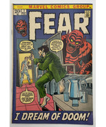 Fear Marvel Comic Book No. 7 I Dream Of Doom May 1972 Vintage - £22.48 GBP