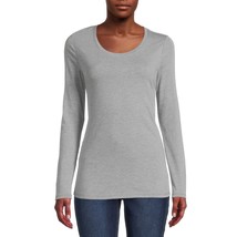 No Boundaries Women&#39;s Juniors Long Sleeve T Shirt X-LARGE (15-17) Gray New - £9.10 GBP