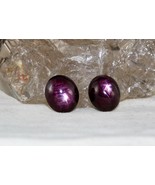 NATÜRLICHER 6-ZEILIGER STERN RUBIN OVAL CABOCHON PAAR 29,29 KT EDELSTEIN... - $95,377.47 MXN