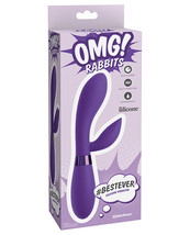 Omg! Rabbits (hash Tag) Bestever - Purple - £30.78 GBP