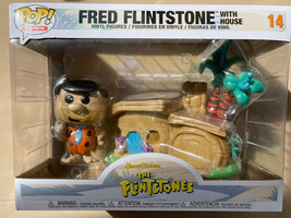 Funko Pop Town The Flintstones Fred Flintstone with House #14 NEW Mint Vinyl Fig - £51.35 GBP