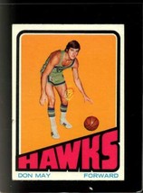 1972-73 Topps #96 Don May Ex Hawks *XR18628 - £1.15 GBP