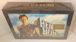 Ben-Hur Limited Edition 50th Anniversary 5 Disc DVD Set + Books-NEW-Box S&amp;H - £38.10 GBP