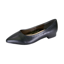  PEERAGE Tasha Women Wide Width Classic Pointed Toe Leather Flats  - $54.95