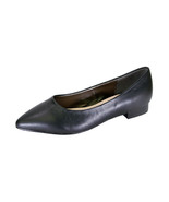  PEERAGE Tasha Women Wide Width Classic Pointed Toe Leather Flats  - $54.95