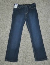 Girls Jeans Skinny Lee Blue Adjustable Waist Denim Plus Straight Leg-sz ... - $15.84