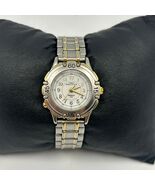 Vintage Timex Essentials Indiglo Silver St. Steel Women’s Watch, 27mm Wo... - $24.25